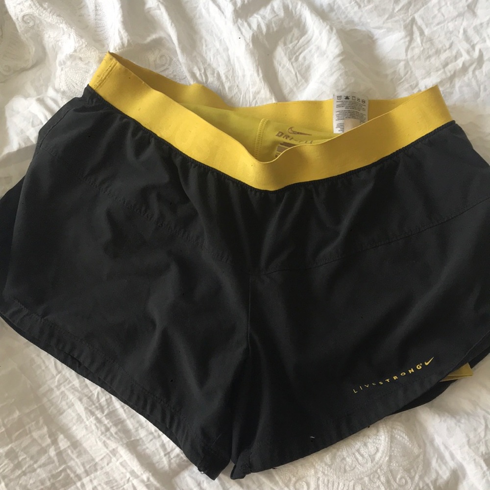Nike Livestrong Nike Dri-fit shorts